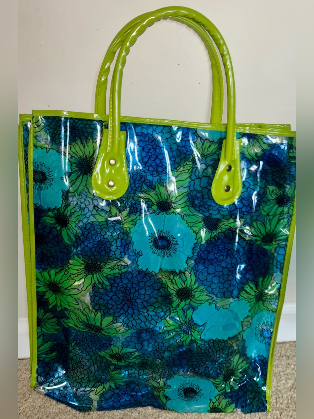 Vintage Vinyl Tote Bag